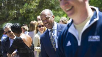 Chancellor Designate Gary May Welcome Event on Friday, April 14, 2017.