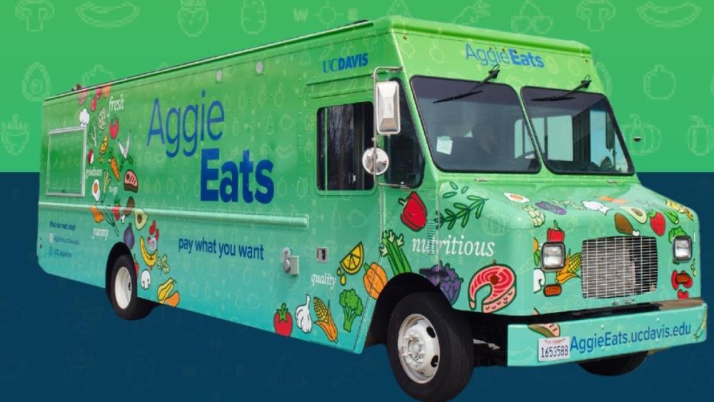 Rendering of AggieEats food truck