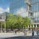 Renderjng of Aggie Square from Stockton Boulevard
